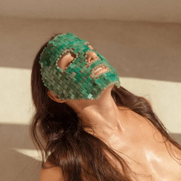 Gemstone Aventurine Quartz Face Mask