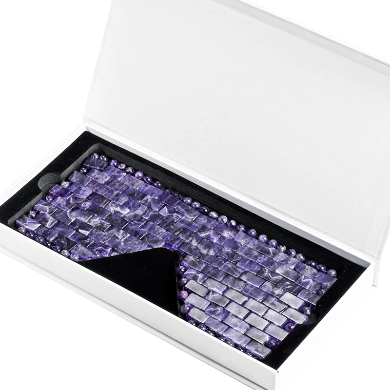 Gemstone Amethyst Eye Mask Gemstone Amethyst Eye Mask