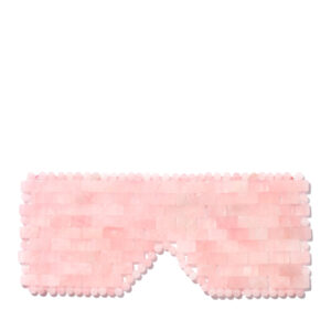Gemstone Rose Quartz Eye Mask