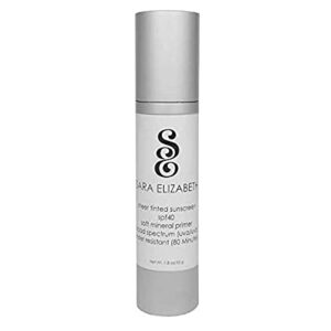 MATTE FINISH sheer tinted spf 40 soft mineral primer